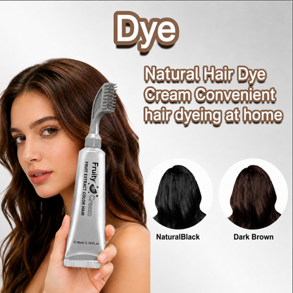 Natural Hair Dye Comb - Easy Gray Coverage at Home