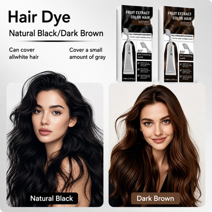 Natural Hair Dye Comb - Easy Gray Coverage at Home