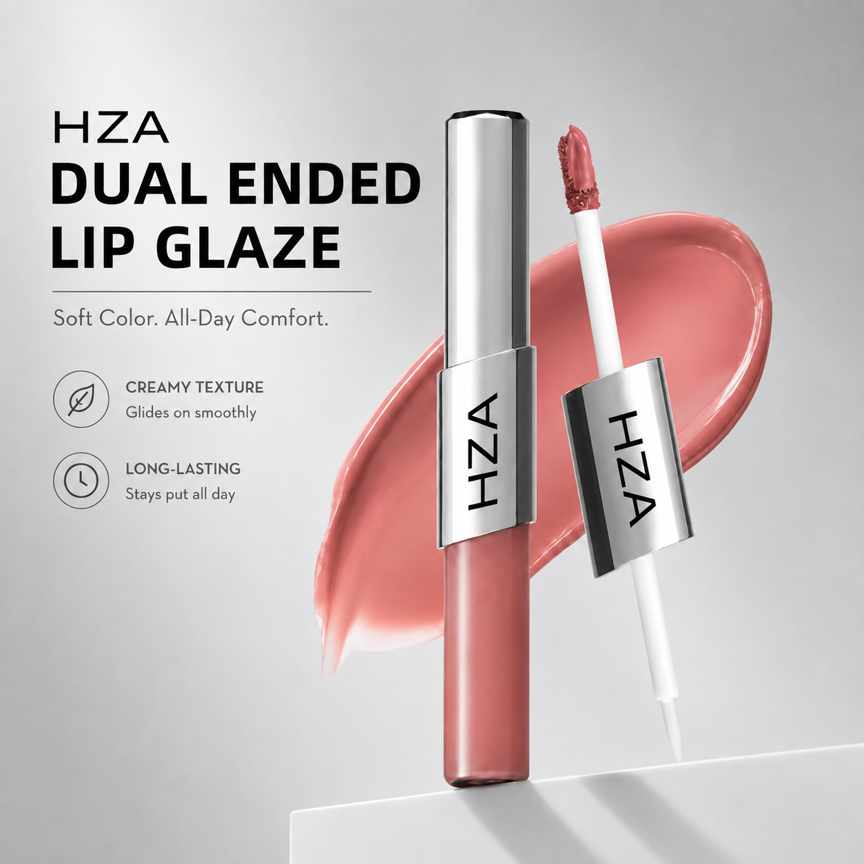 ✨Twin Lip — Dual-Ended Liquid Lipstick with Velvet Matte Color and Glossy Shine