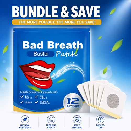 🔥Best Seller🔥 Bad Breath Buster Patch-Regulates intestinal flora and eliminates oral odor