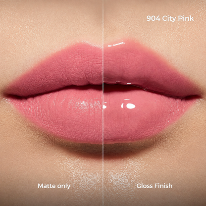 ✨Twin Lip — Dual-Ended Liquid Lipstick with Velvet Matte Color and Glossy Shine