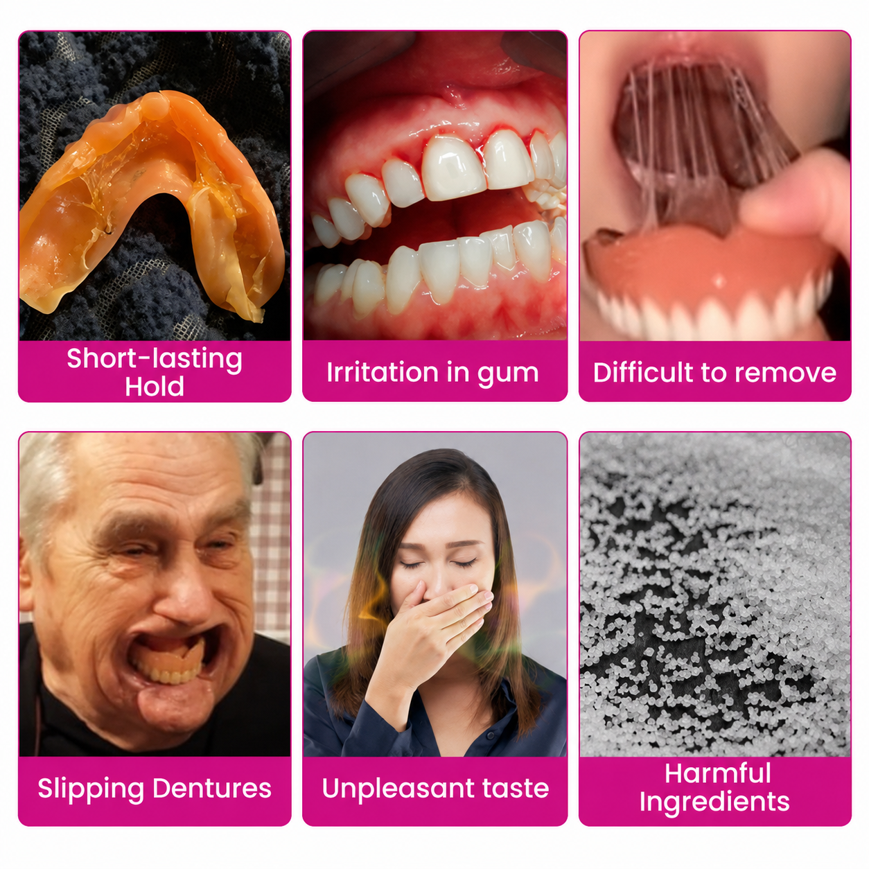 🔥100K+SOLD🔥Glaringme Thermoplastic Denture Adhesive🦷💙